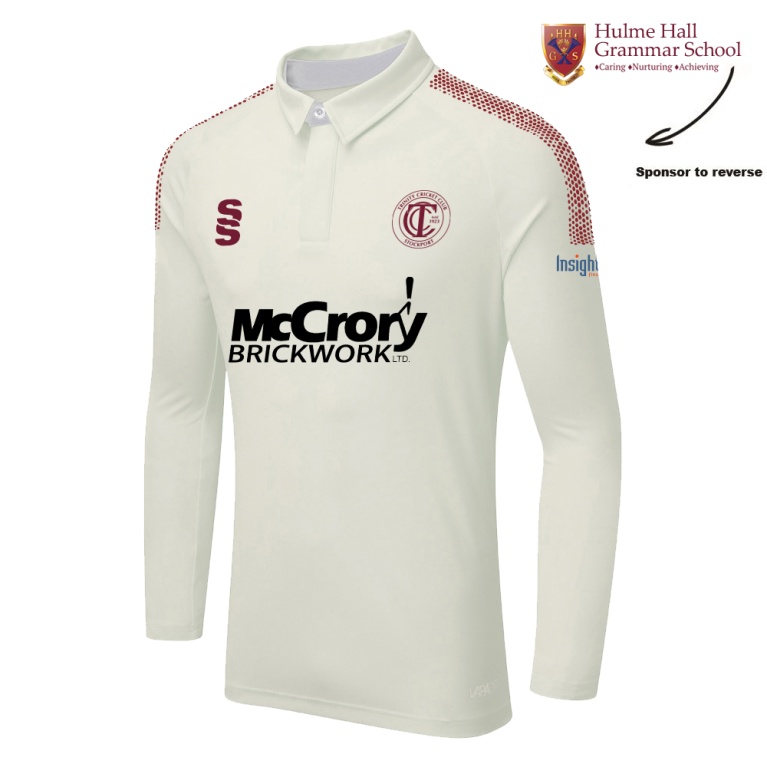 DUAL LONG SLEEVE CRICKET SHIRT (WOMENS)-Ivory