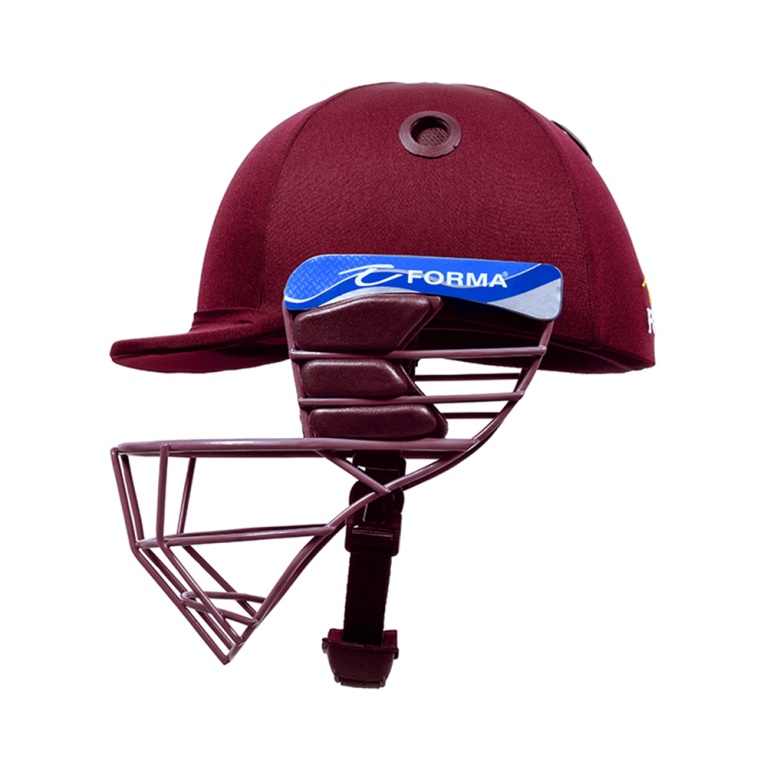Forma Cricket Helmet - Little Master - Steel Grill - Maroon
